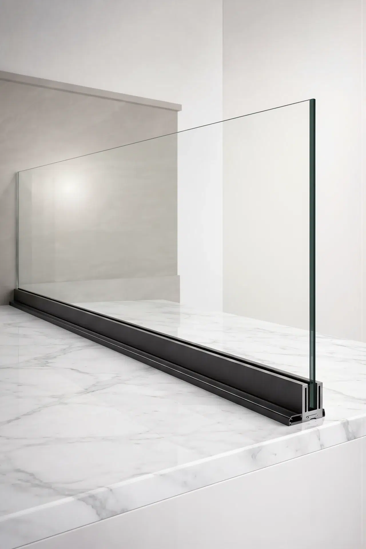 VLX 120 Glass Railing System in Santa Clarita, CA | Lightwell Windows Santa Clarita - detail 2