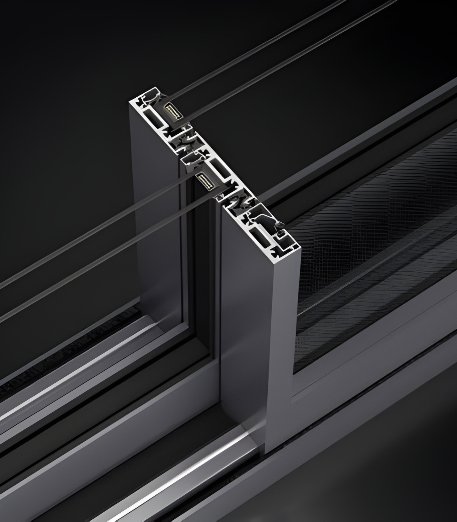 VLX 150 Heavy-Duty Sliding Door in Santa Clarita, CA | Lightwell Windows Santa Clarita - detail 4