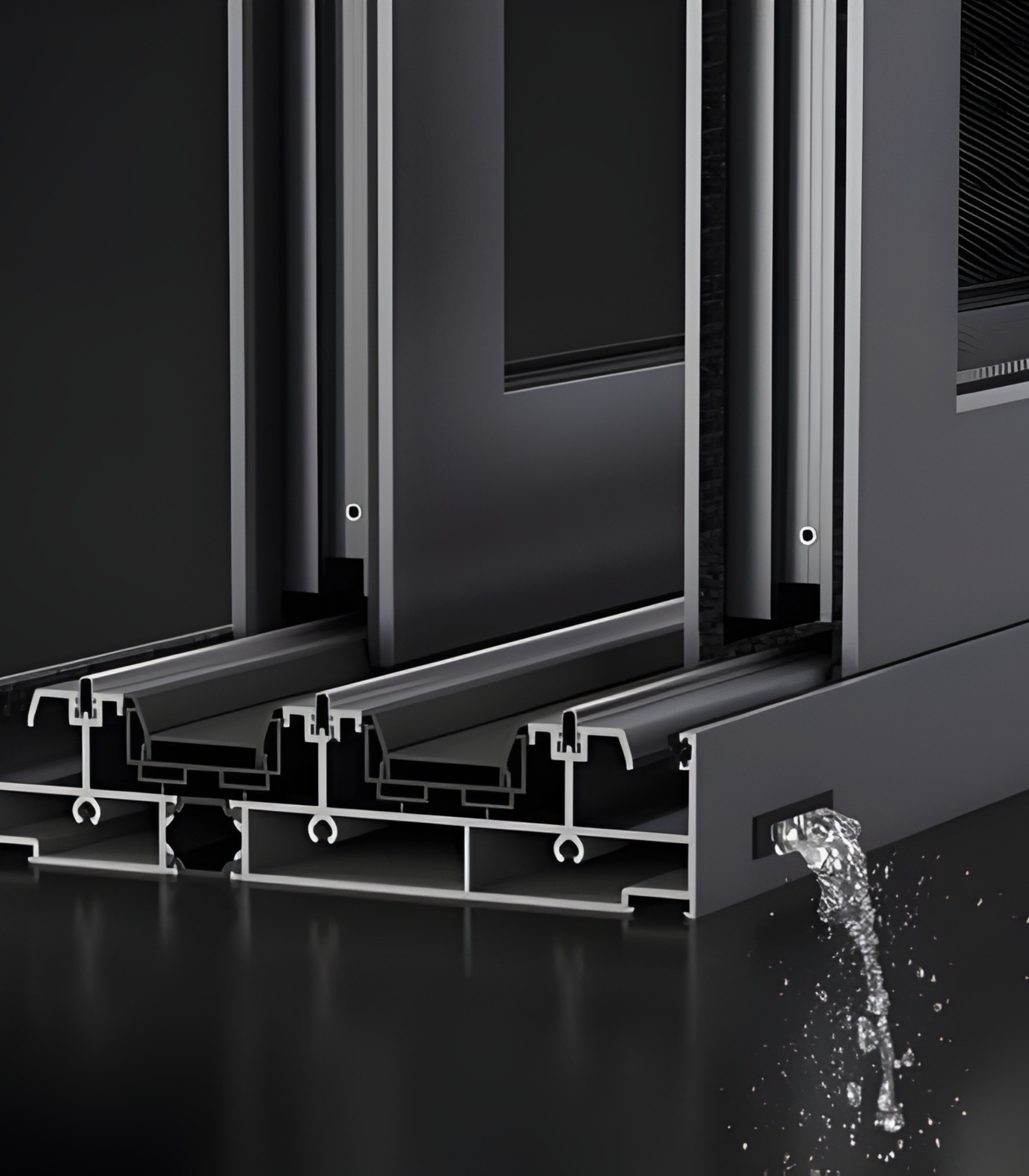 VLX 150 Heavy-Duty Sliding Door in Santa Clarita, CA | Lightwell Windows Santa Clarita - detail 6